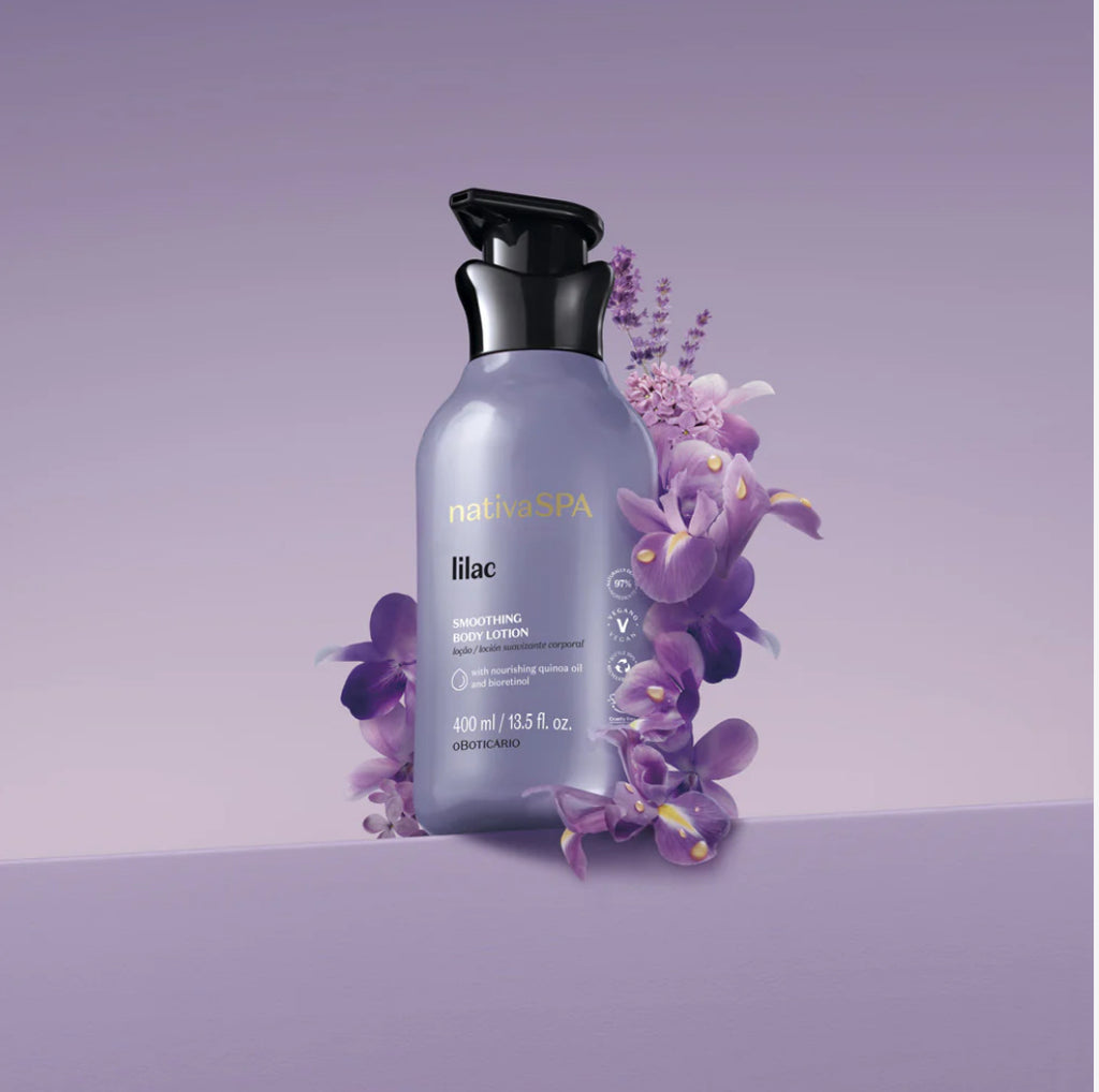 Nativa SPA Lilac Moisturizing Lotion, 400ml