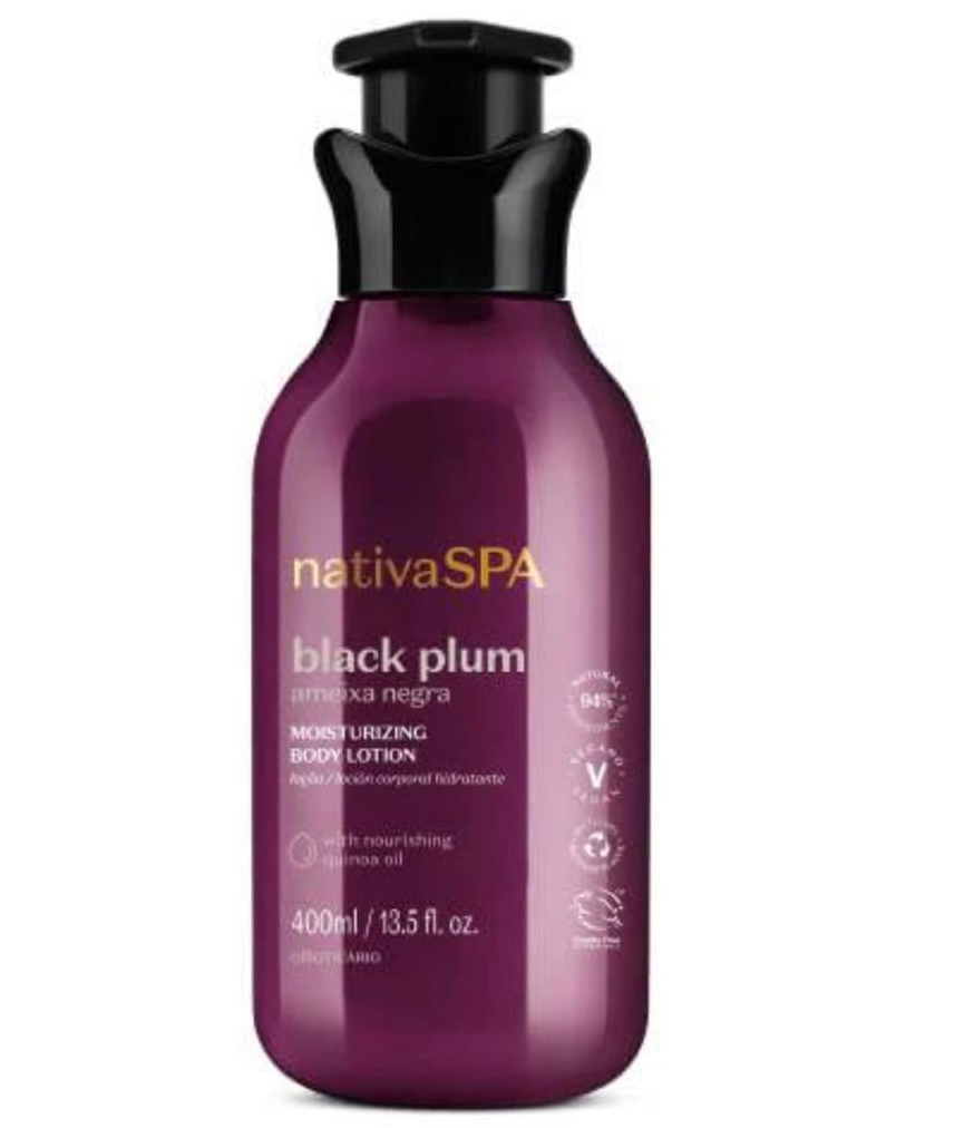 Nativa Spa Black Plum Moisturizing Lotion, 400ml