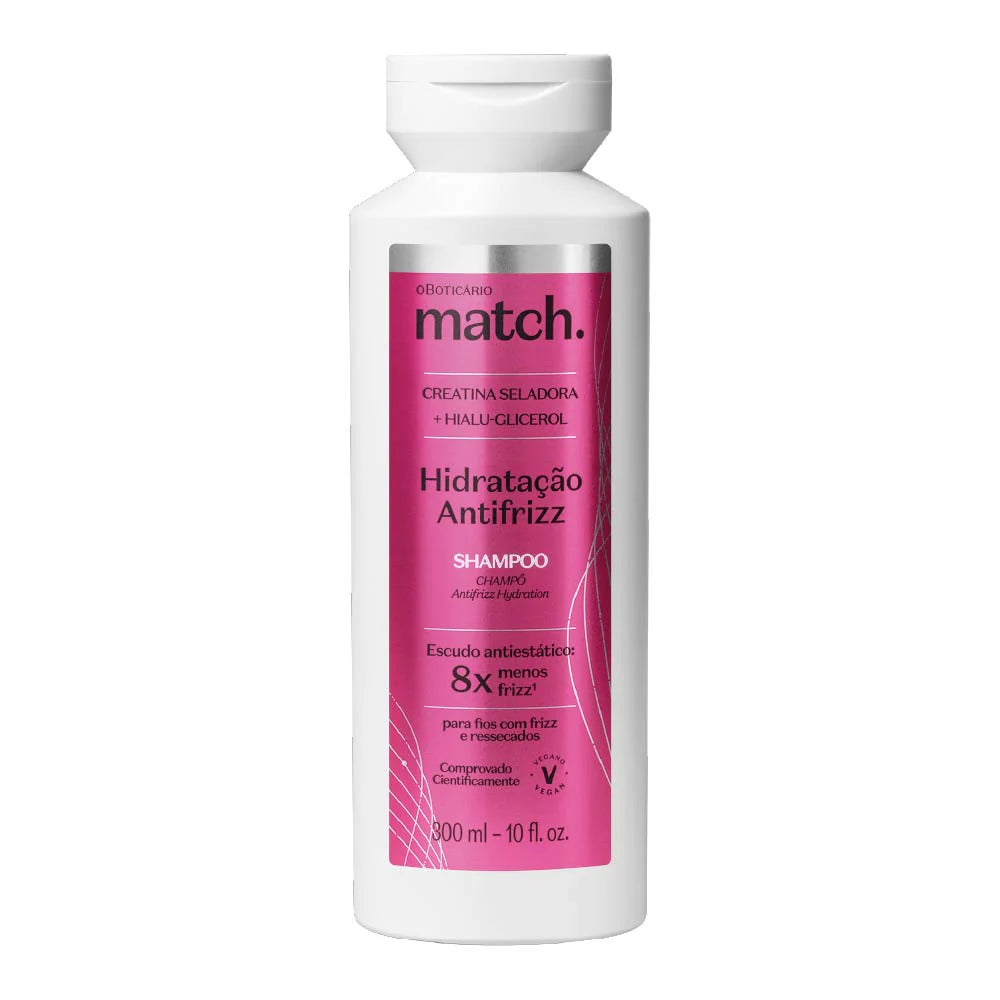 Match Antifrizz Moisturising Shampoo, 300ml
