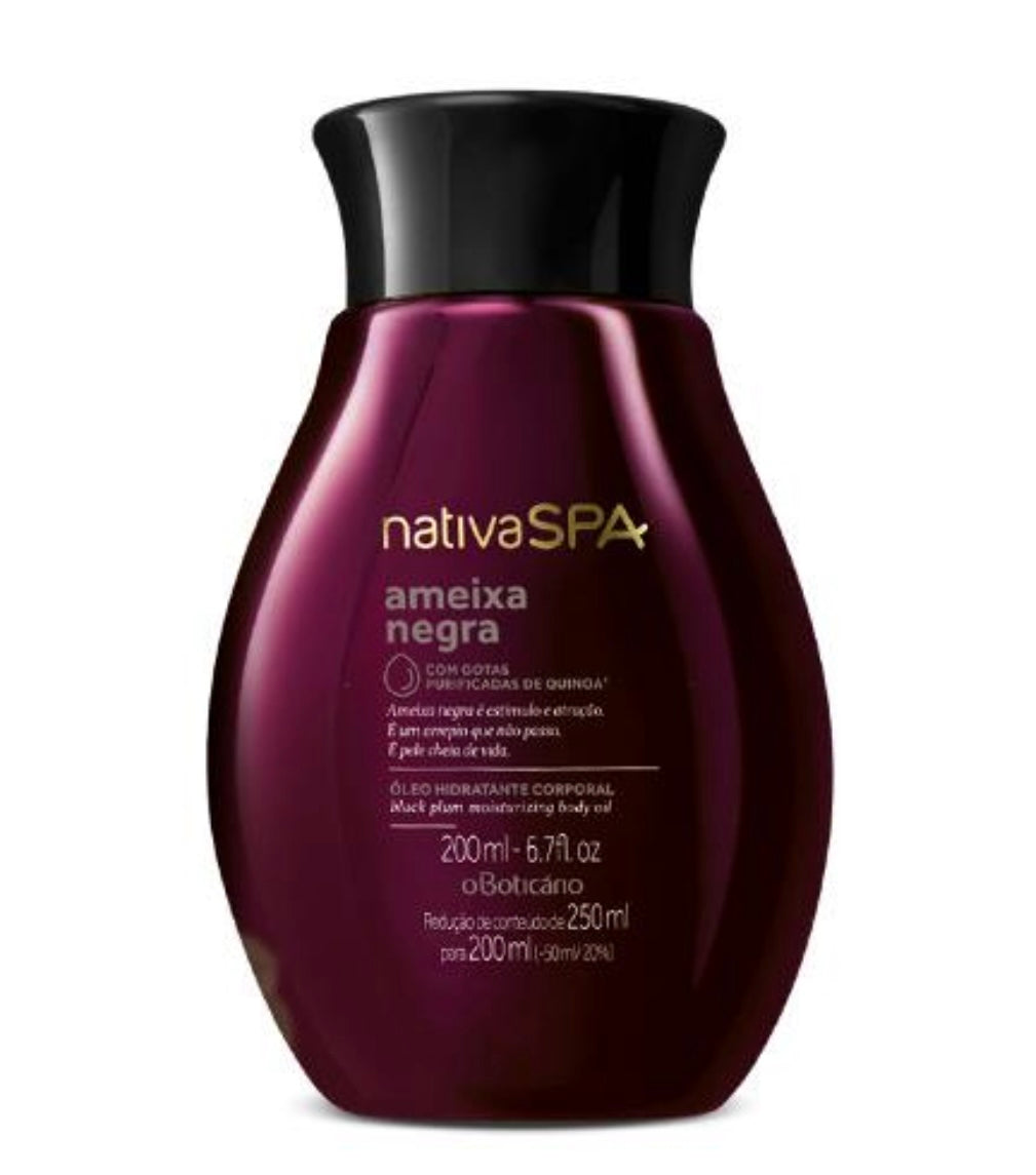 Nativa Spa Black Plum Moisturizing Oil, 200ml
