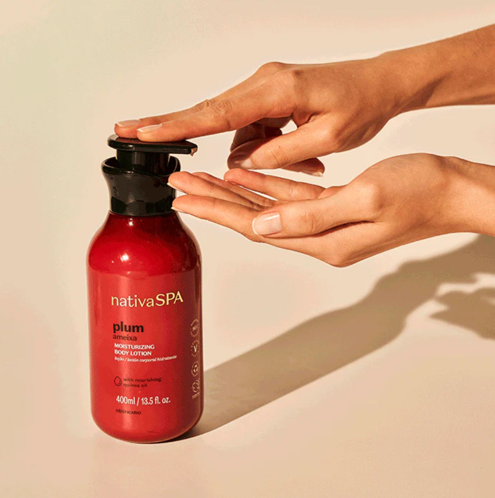 Nativa SPA Plum Moisturizing Lotion, 400ml