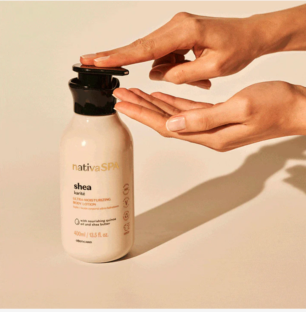 Nativa Spa Shea Moisturizing Lotion, 400ml