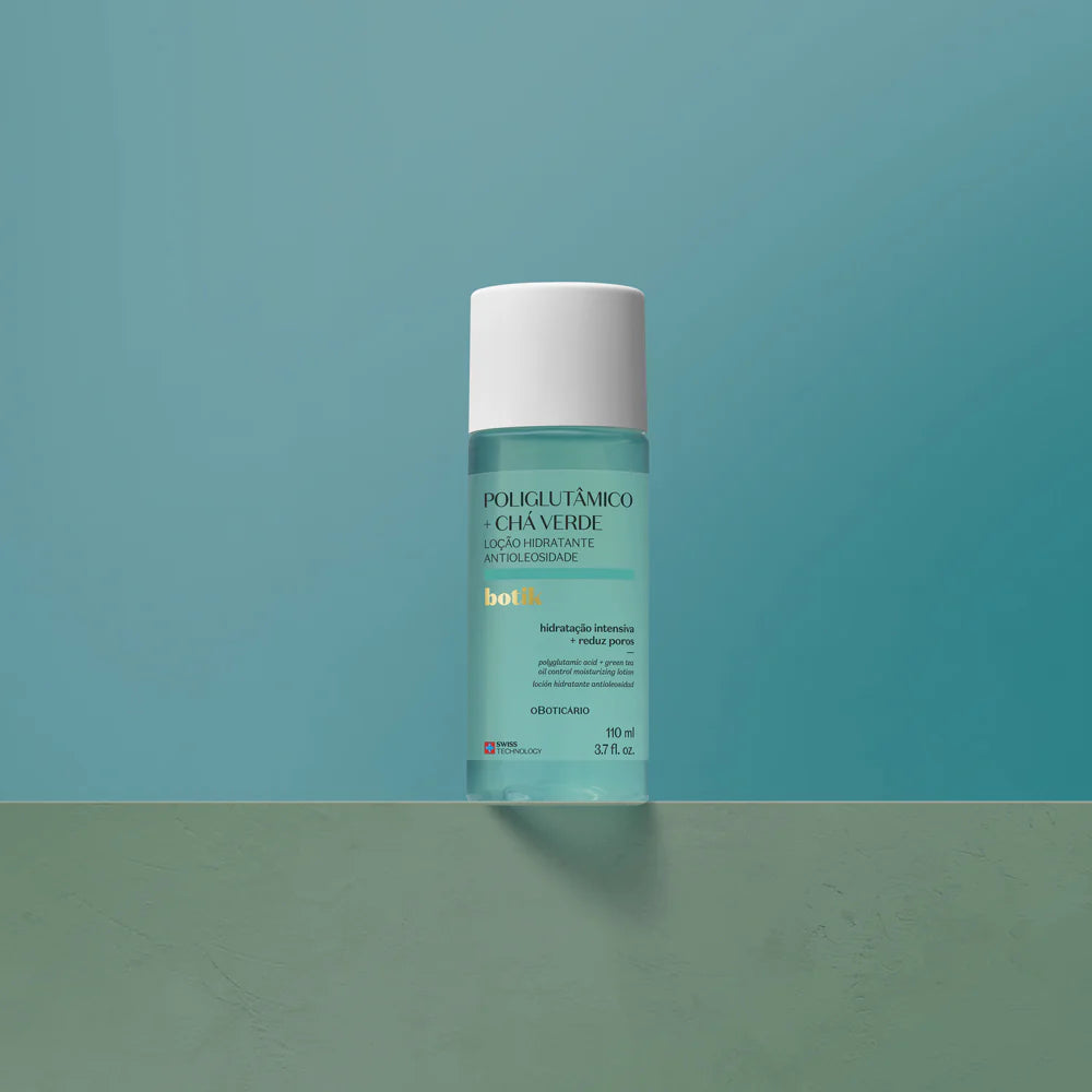 Polyglutamic Anti-oil Moisturising Lotion + Botik Green Tea, 110ml