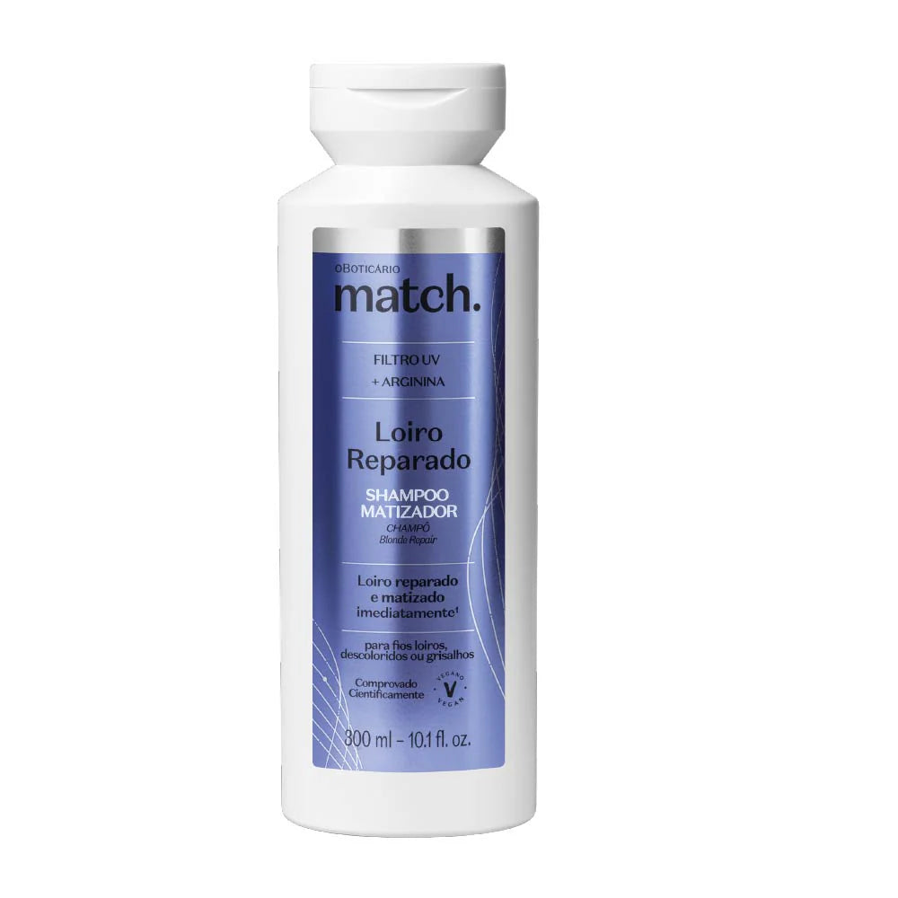 Match Blonde Repaired Tint Shampoo, 300ml
