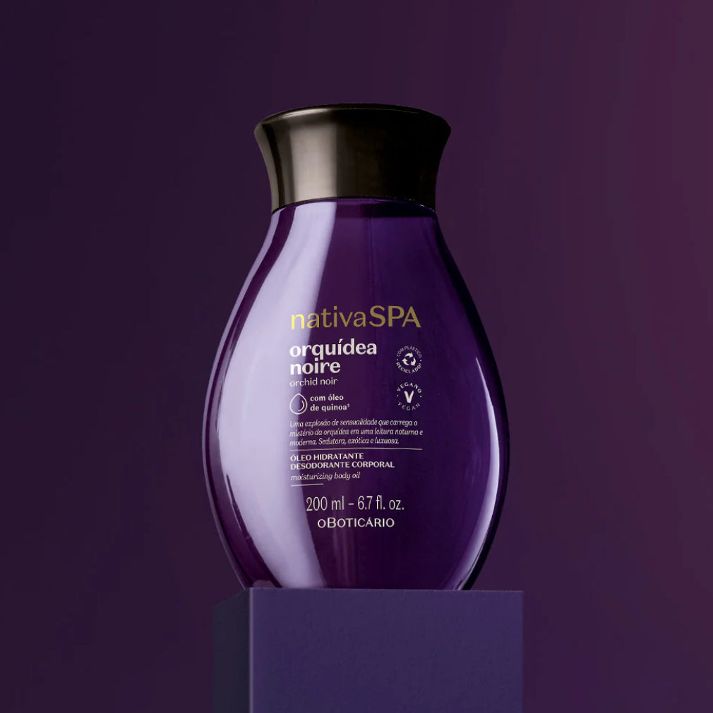 Nativa Spa Orchid Noir Moisturizing Body Oil, 200ml