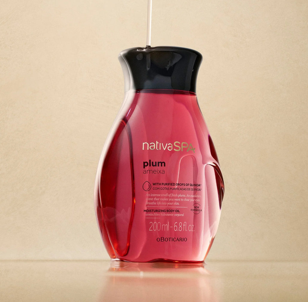 Nativa Spa Plum Moisturizing Oil, 200ml