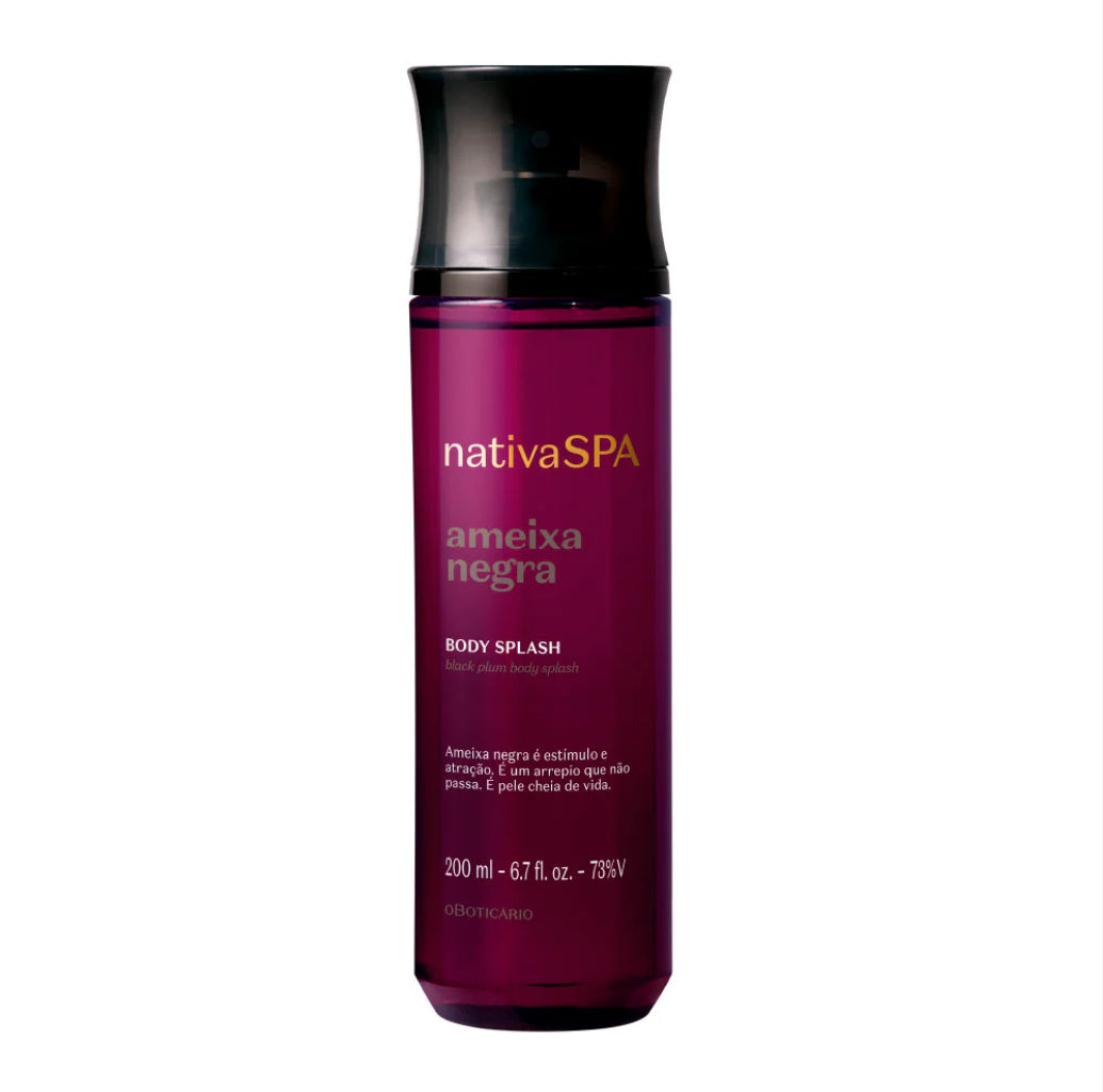 Nativa Spa Black Plum Body Splash, 200ml
