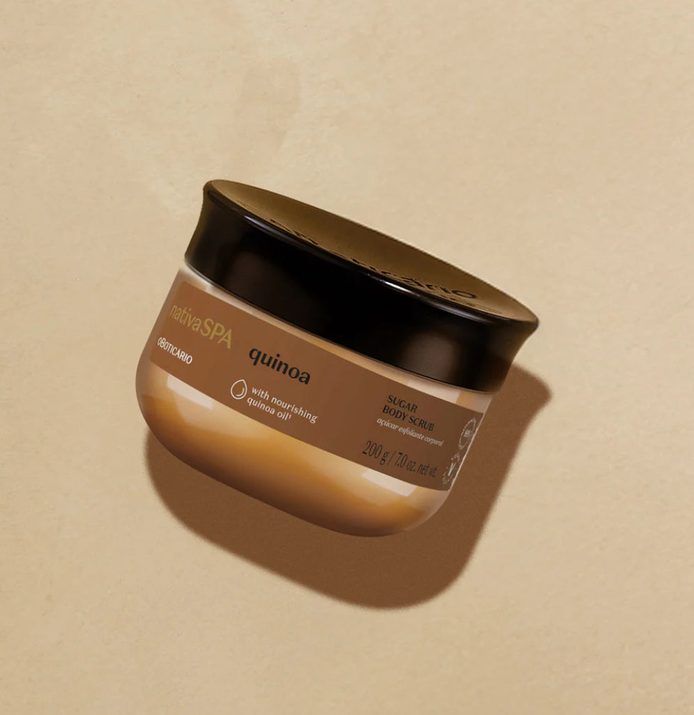Nativa Spa Quinoa Exfoliating Sugar, 200g
