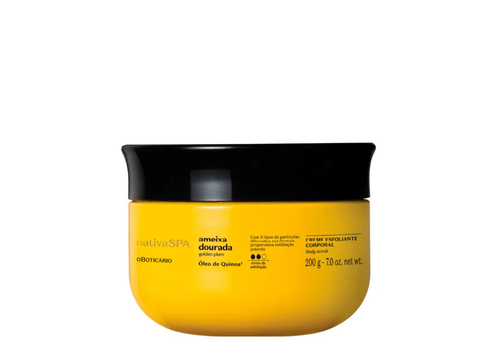 Nativa Spa Golden Plum Body Scrub Cream, 200g