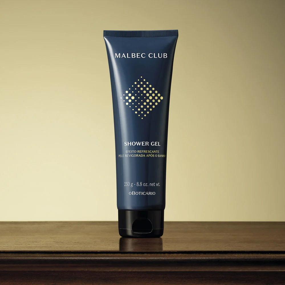 Malbec Club Hair and Body Shower Gel, 250g