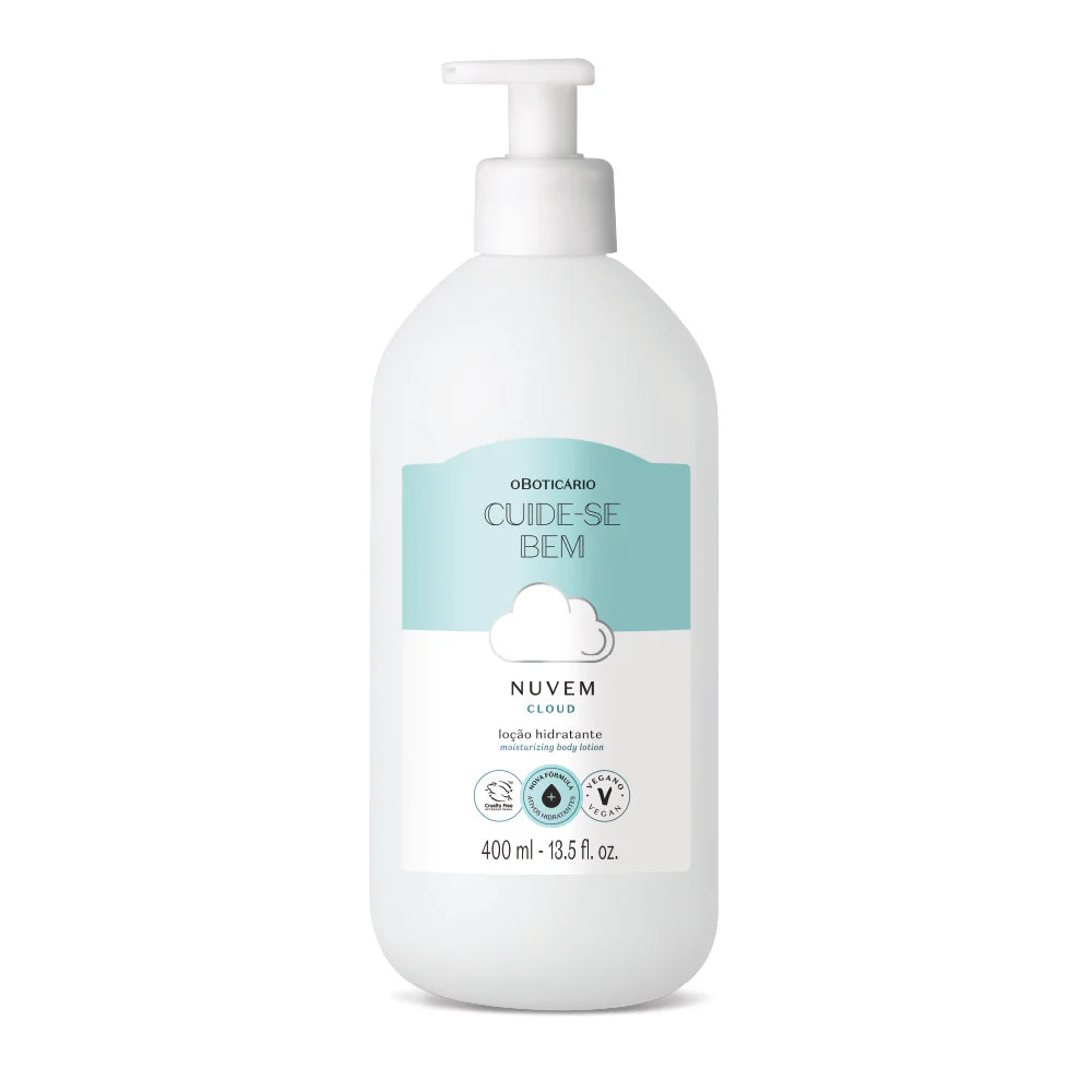 Moisturising Body Lotion Cuide-se Bem Nuvem, 400ml
