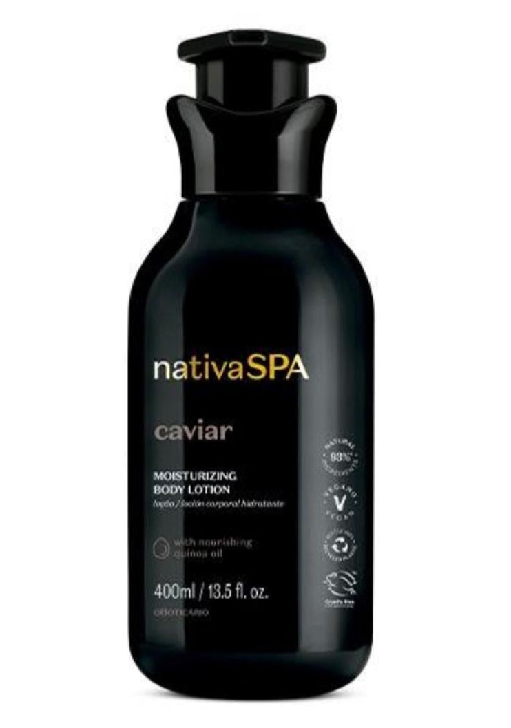 Nativa Spa Caviar Moisturizing Lotion, 400ml